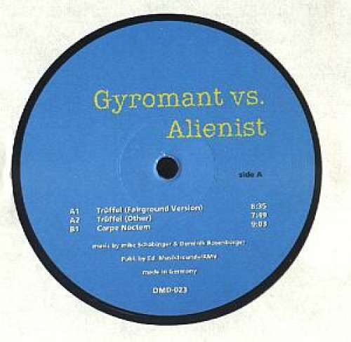Cover Gyromant vs. Alienist - Carpe Noctem (12) Schallplatten Ankauf