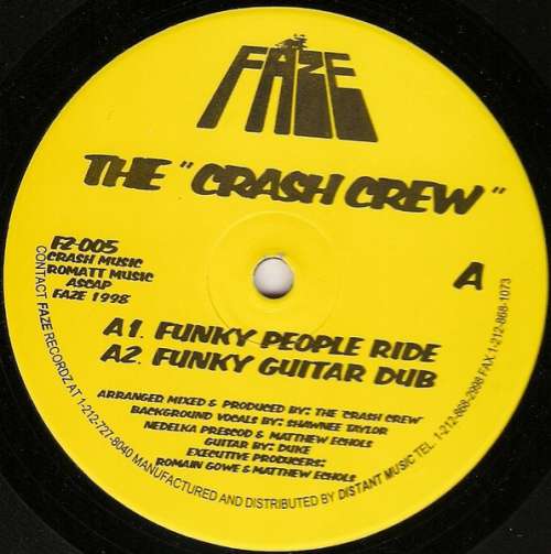 Cover The Crash Crew - Funky People (12) Schallplatten Ankauf