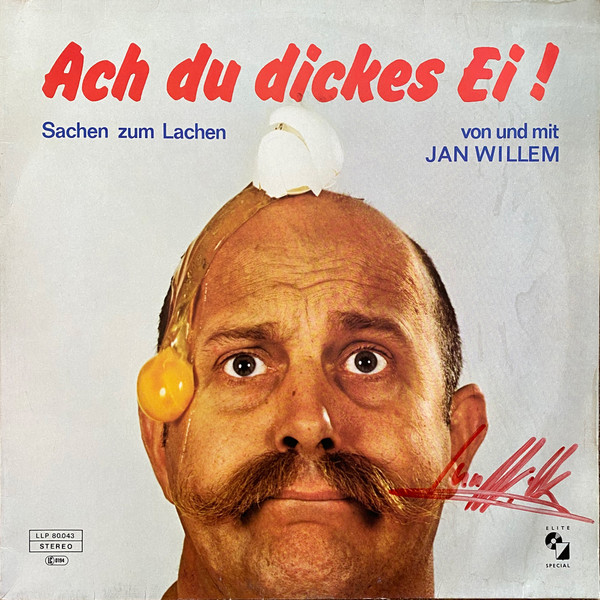 Cover Jan Willem - Ach Du Dickes Ei! (LP, Mono) Schallplatten Ankauf