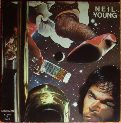 Cover Neil Young - American Stars 'n Bars (LP, Album, RE) Schallplatten Ankauf