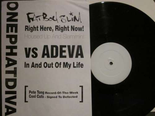 Cover OnePhatDiva* - Right Here Right Now Vs In And Out Of My Life (12, W/Lbl) Schallplatten Ankauf