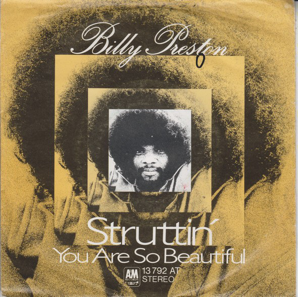 Cover Billy Preston - Struttin' (7, Single) Schallplatten Ankauf