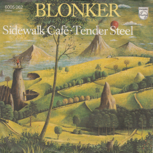 Cover Blonker - Sidewalk Café / Tender Steel (7, Single) Schallplatten Ankauf