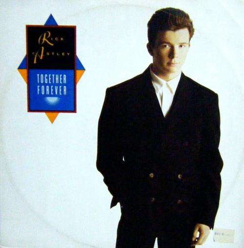 Cover Rick Astley - Together Forever (12, Single) Schallplatten Ankauf