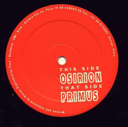 Cover Osirion Schallplatten Ankauf