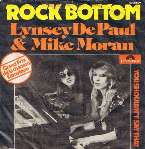 Cover Lynsey De Paul & Mike Moran - Rock Bottom (7, Single) Schallplatten Ankauf