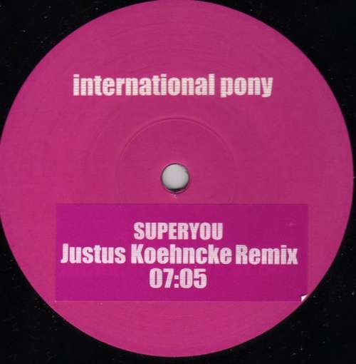 Cover International Pony - Pony The Funk / Superyou (Remixes) (12, Promo) Schallplatten Ankauf