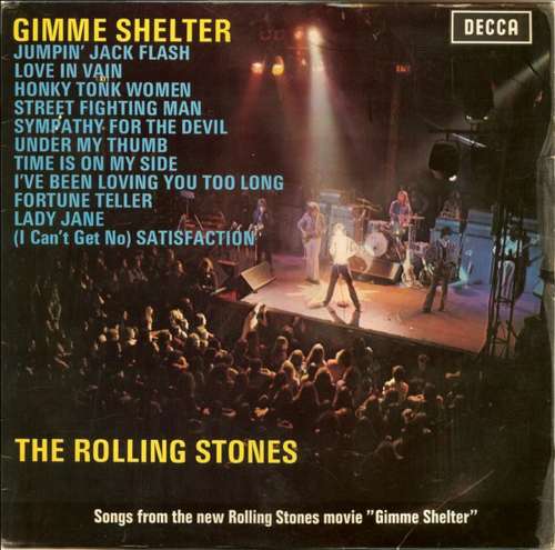 Cover The Rolling Stones - Gimme Shelter (LP, Comp) Schallplatten Ankauf