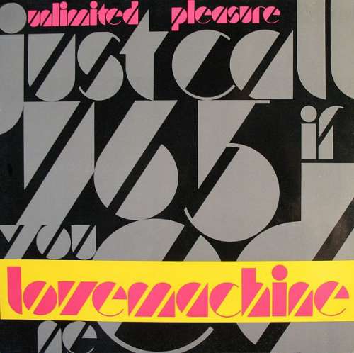 Cover Unlimited Pleasure - Love Machine (12) Schallplatten Ankauf