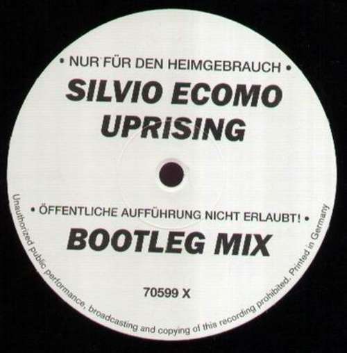 Cover Silvio Ecomo - Uprising (12, S/Sided) Schallplatten Ankauf