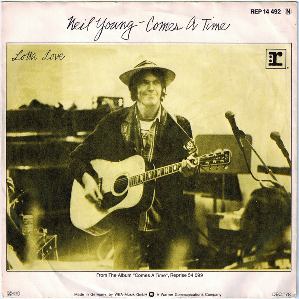 Cover Neil Young - Comes A Time (7, Single) Schallplatten Ankauf