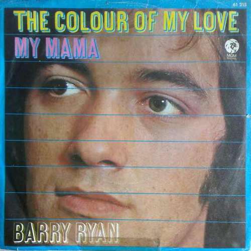 Cover Barry Ryan - The Colour Of My Love (7, Single) Schallplatten Ankauf