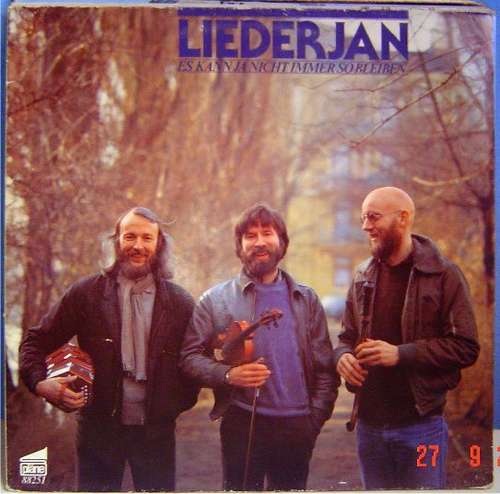 Cover Liederjan - Es Kann Ja Nicht Immer So Bleiben (LP) Schallplatten Ankauf