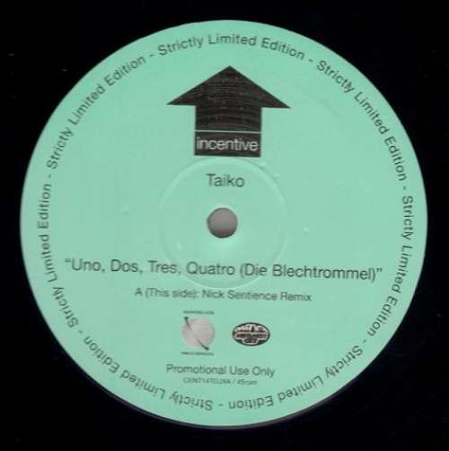 Cover Taiko - Uno, Dos, Tres, Quatro (Die Blechtrommel) (12, S/Sided, Ltd) Schallplatten Ankauf