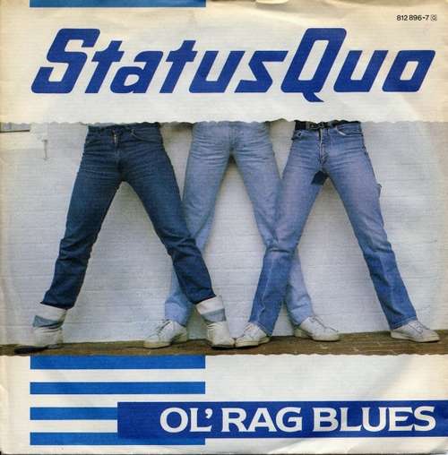 Cover Status Quo - Ol' Rag Blues (7, Single) Schallplatten Ankauf