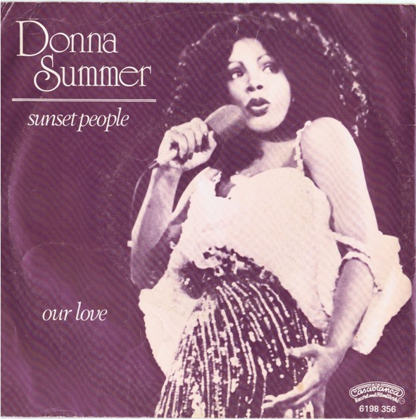 Cover Donna Summer - Sunset People (7, Single) Schallplatten Ankauf