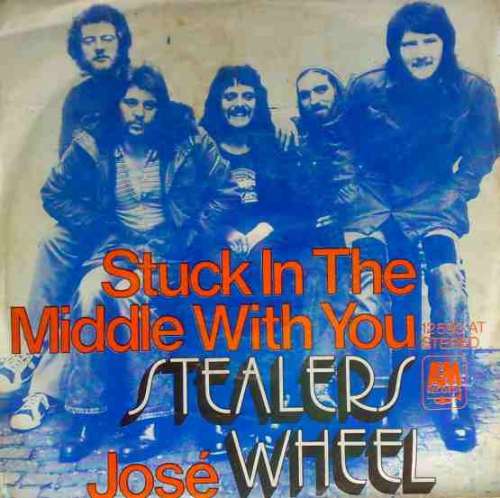 Cover Stealers Wheel - Stuck In The Middle With You / José (7, Single) Schallplatten Ankauf