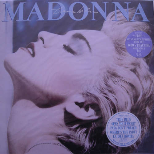 Cover Madonna - True Blue (LP, Album, Ltd, Tou) Schallplatten Ankauf