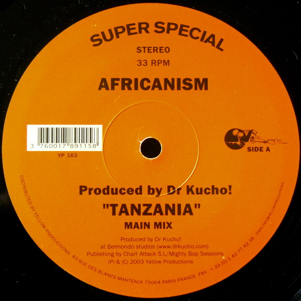 Cover Africanism Produced By Dr Kucho!* - Tanzania (12) Schallplatten Ankauf