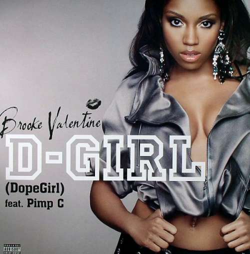Cover Brooke Valentine feat. Pimp C - D-Girl (Dopegirl) (12, Maxi, Single) Schallplatten Ankauf
