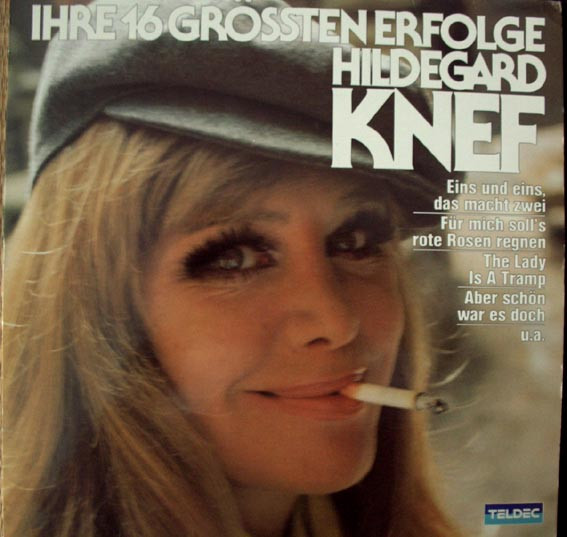 Cover Hildegard Knef - Ihre 16 Grössten Erfolge (LP, Comp, Club) Schallplatten Ankauf