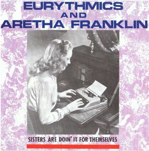 Cover Eurythmics And Aretha Franklin - Sisters Are Doin' It For Themselves (7, Single) Schallplatten Ankauf
