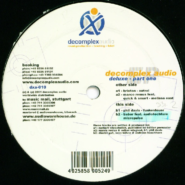 Cover Various - Deluxe - Part One (12) Schallplatten Ankauf