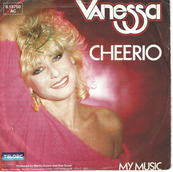 Cover Vanessa (2) - Cheerio (7, Single) Schallplatten Ankauf
