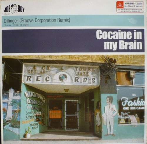 Cover Cocaine In My Brain Schallplatten Ankauf