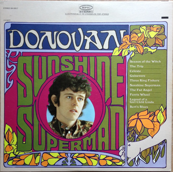 Cover Donovan - Sunshine Superman (LP, Album, RP) Schallplatten Ankauf