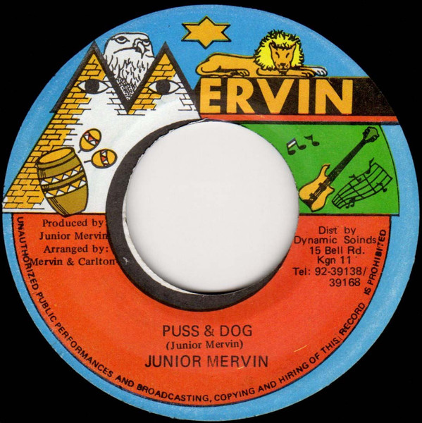 Cover Junior Mervin* - Puss & Dog (7) Schallplatten Ankauf