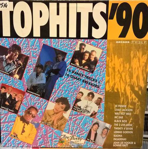 Cover Various - Top Hits '90 (2xLP, Comp) Schallplatten Ankauf