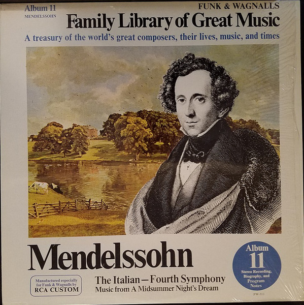 Cover Mendelssohn* - The Italian - Fourth Symphony / Music From A Midsummer Night's Dream (LP, Album) Schallplatten Ankauf