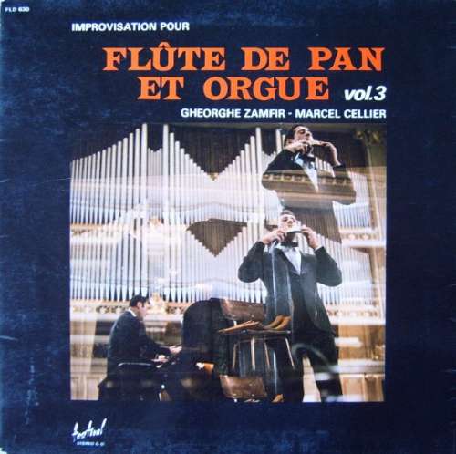 Cover Gheorghe Zamfir - Marcel Cellier - Improvisation Pour Flûte De Pan Et Orgue Vol. 3 (LP, Album, Gat) Schallplatten Ankauf