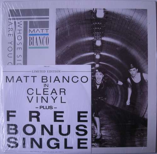 Cover Matt Bianco - Whose Side Are You On (LP, Album, Cle + 7, Single + Ltd) Schallplatten Ankauf