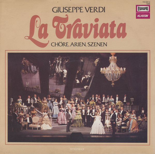 Cover Giuseppe Verdi - La Traviata (LP) Schallplatten Ankauf
