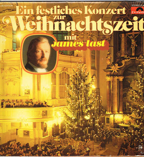 Cover James Last - Ein Festliches Konzert Zur Weihnachtszeit Mit James Last (LP, Album, Clu) Schallplatten Ankauf
