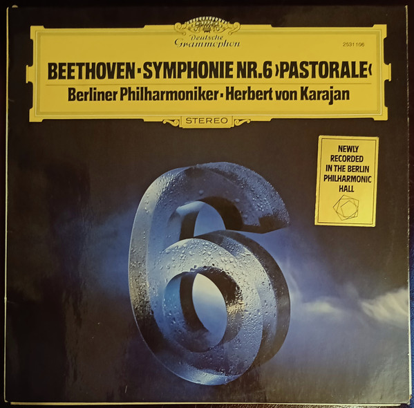 Cover Beethoven* / Herbert von Karajan, Berliner Philharmoniker - Symphonie Nr. 6 F-dur Op. 68 Pastorale (LP) Schallplatten Ankauf
