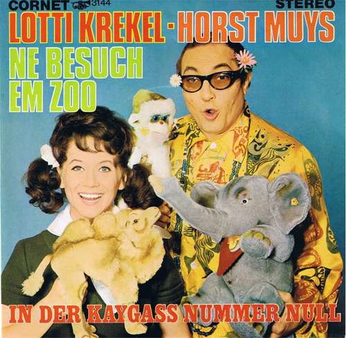 Cover Lotti Krekel - Horst Muys - Ne Besuch Em Zoo / In Der Kaygass Nummer Null (7, Single) Schallplatten Ankauf