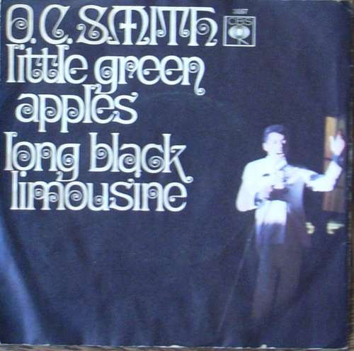 Cover O. C. Smith* - Little Green Apples / Long Black Limousine (7, Single) Schallplatten Ankauf