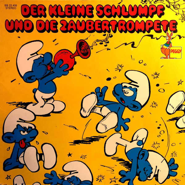 Cover Yvan Delporte Und Peyo / Margarita Meister - Der Kleine Schlumpf Und Die Zaubertrompete (LP, RE) Schallplatten Ankauf