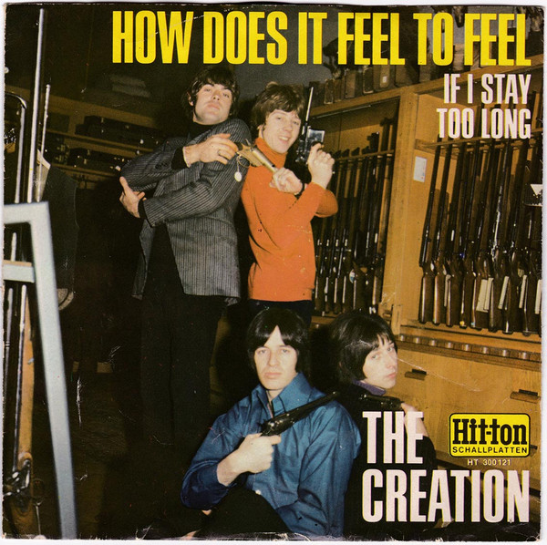 Cover The Creation (2) - How Does It Feel To Feel (7, Single, Mono) Schallplatten Ankauf