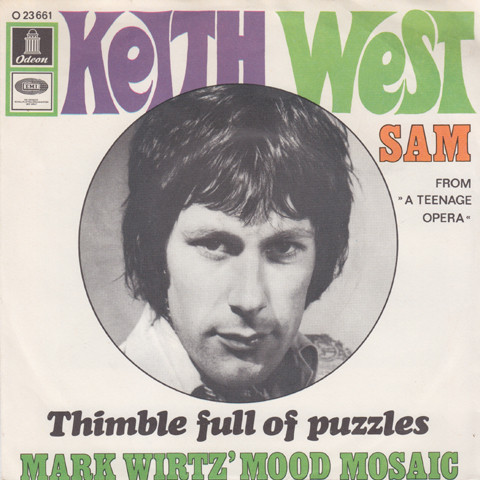 Cover Keith West - Sam (From A Teenage Opera) (7, Single) Schallplatten Ankauf