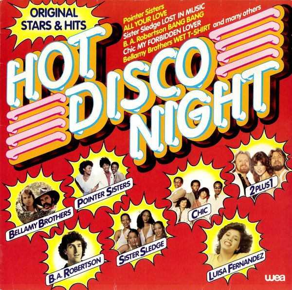 Cover Various - Hot Disco Night (LP, Comp) Schallplatten Ankauf