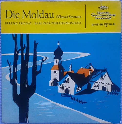 Cover Friedrich Smetana* - Die Moldau = Vltava (7, EP, Mono, RP) Schallplatten Ankauf