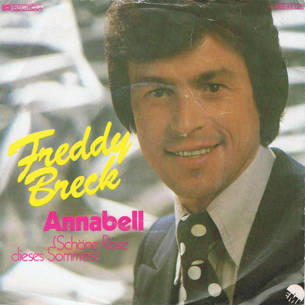 Cover Freddy Breck - Annabell (Schöne Rose Dieses Sommers) (7, Single) Schallplatten Ankauf
