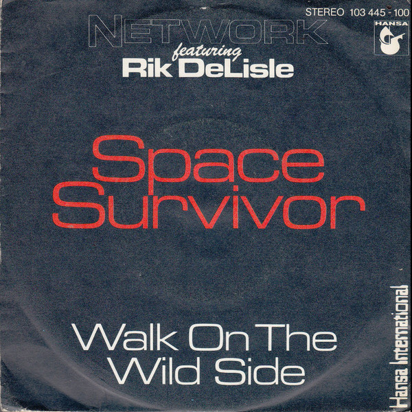 Cover Network (9) Featuring Rik DeLisle - Space Survivor (7, Single) Schallplatten Ankauf