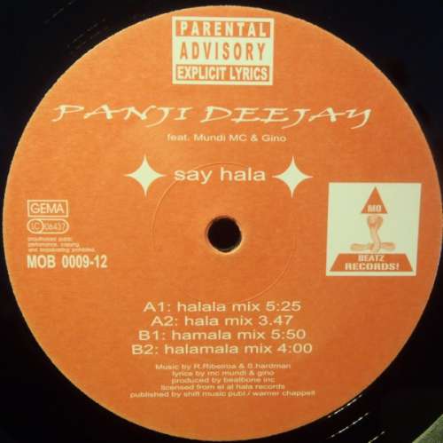 Bild Panji Deejay* Feat. Mundi MC & Gino* - Say Hala (12) Schallplatten Ankauf