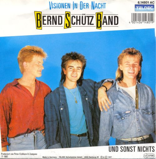 Bild Bernd Schütz Band - Visionen In Der Nacht (7, Single) Schallplatten Ankauf