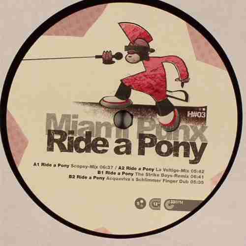 Cover Miami Punx - Ride A Pony (12) Schallplatten Ankauf